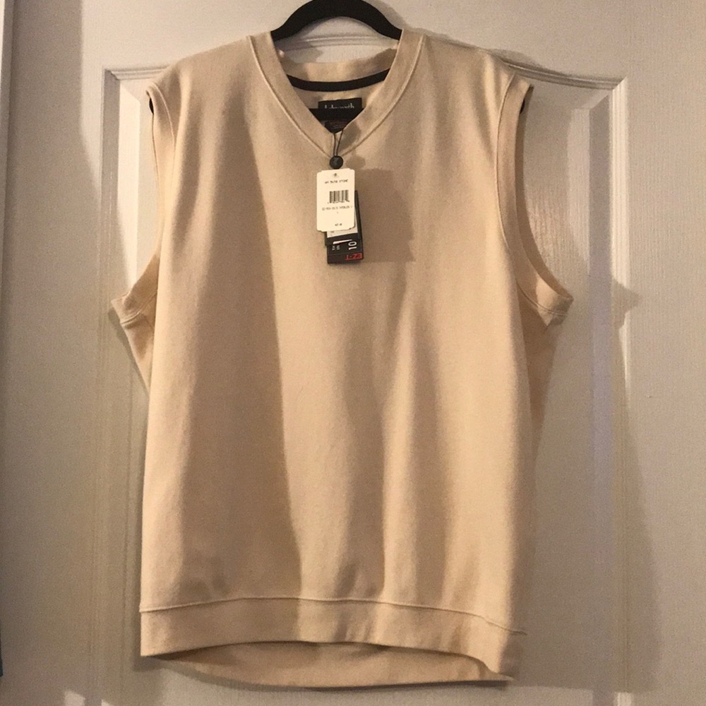 Ashworth Cream Sweater Vest
